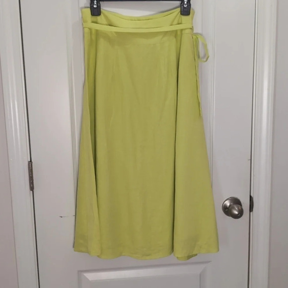 Loft Linen Side Tie Women's Skirt - Picture 2 of 7